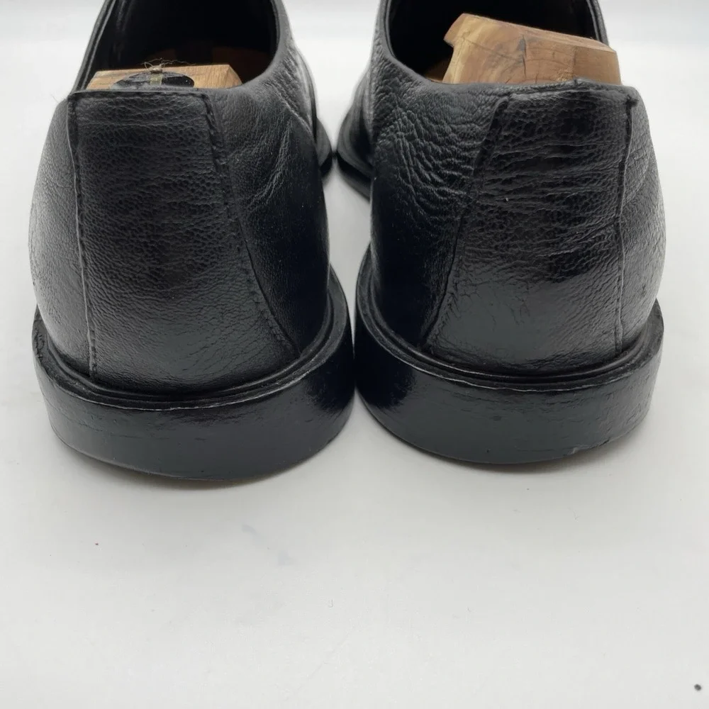 Cole Haan Beckett Black Pebbled Leather‎ Oxford Dress Shoes Mens Sz 10 C06399